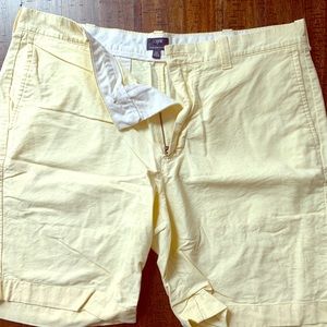 J. Crew Men’s Yellow Shorts